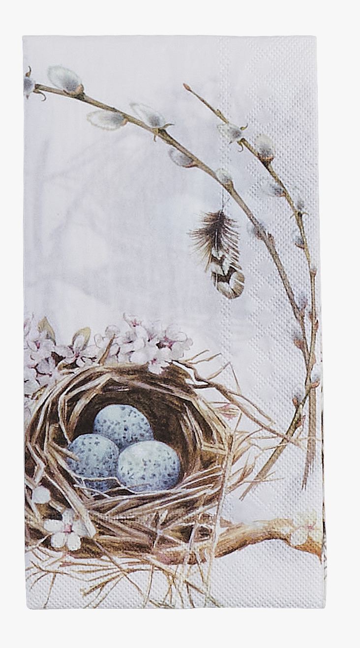 Pabersalvrätik valge - 33x42 cm valge - 1