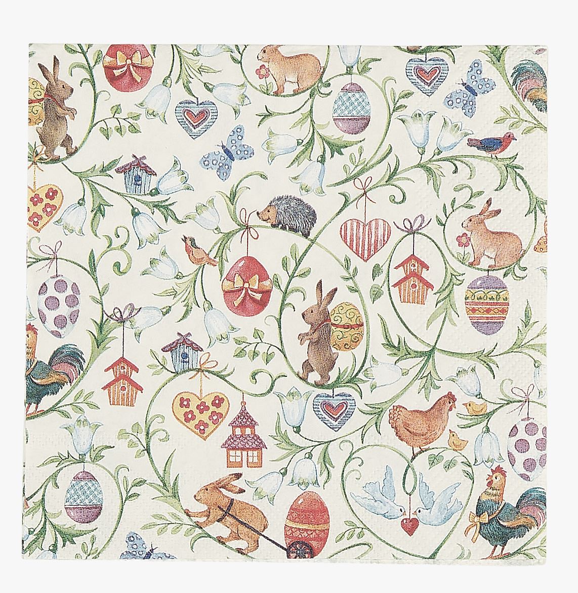 Pabersalvrätikud mitmevärviline - 33x33 cm mitmevärviline - 1