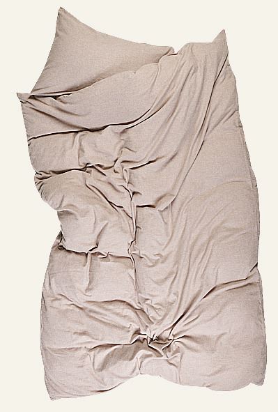 Voodipesukomplekt lõimvärvitud flanell sand - 3