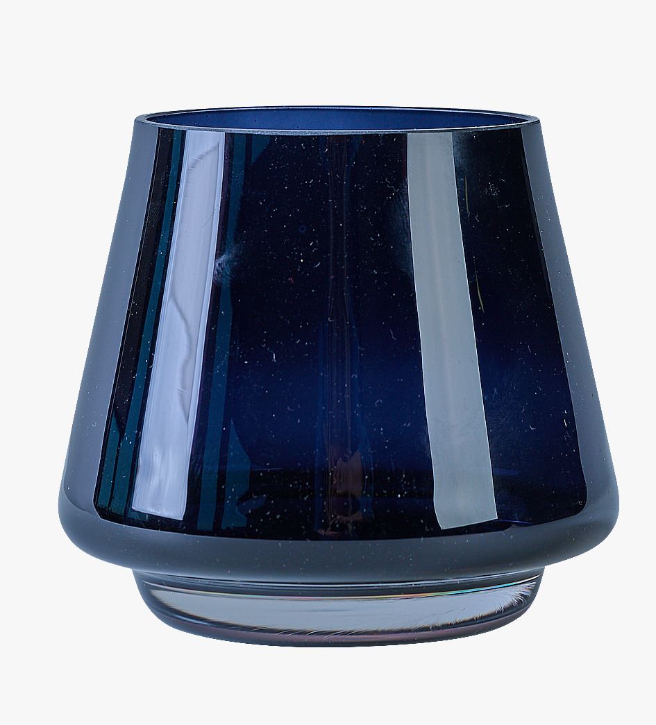 Küünlalatern tumesinine - 10x10x9,5 cm tumesinine - 1