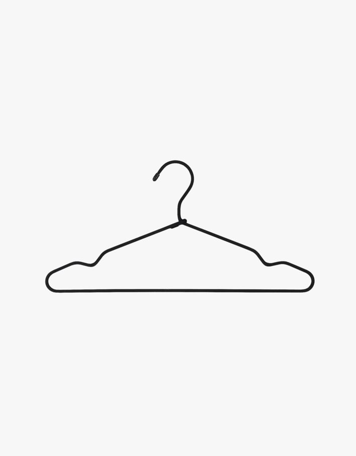 Riidepuu must - 40x20 cm must - 1