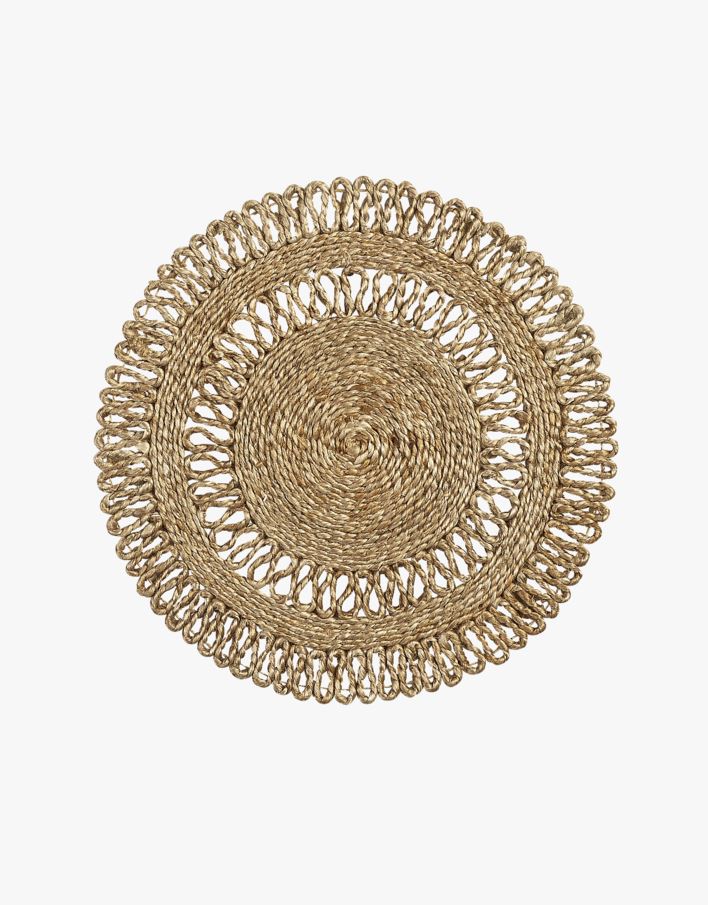 Lauamatt naturaalne toon - ø40 naturaalne toon - 1