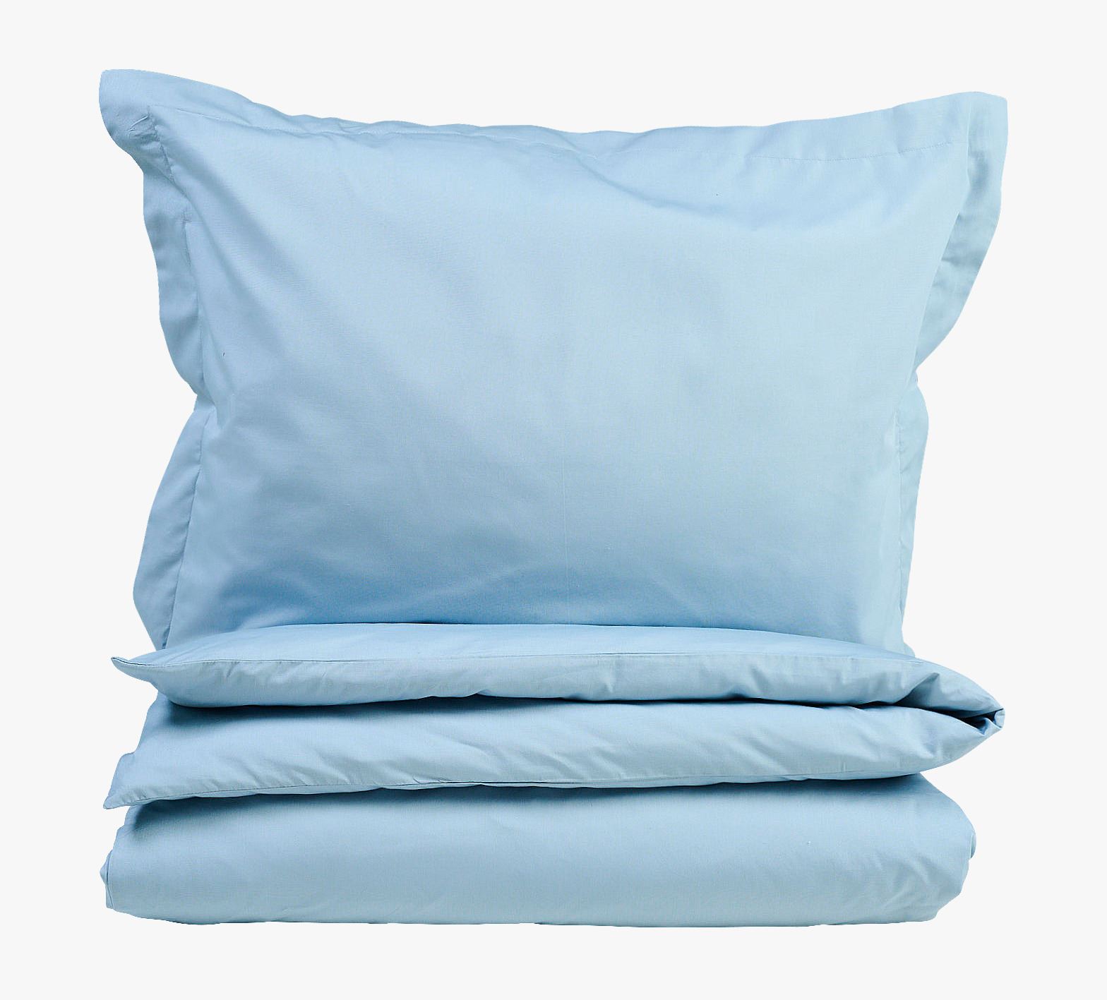 Voodipesukomplekt perkalpuuvillast udusinine - 230x220 cm udusinine - 1