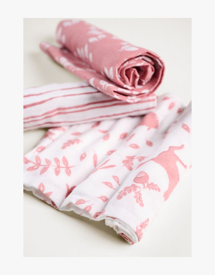 Flanellist riie roosa - 50x50 cm roosa - 1