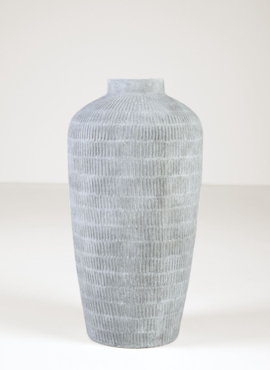 Keraamiline vaas loodusvalge - 31x31x60 cm loodusvalge - 1