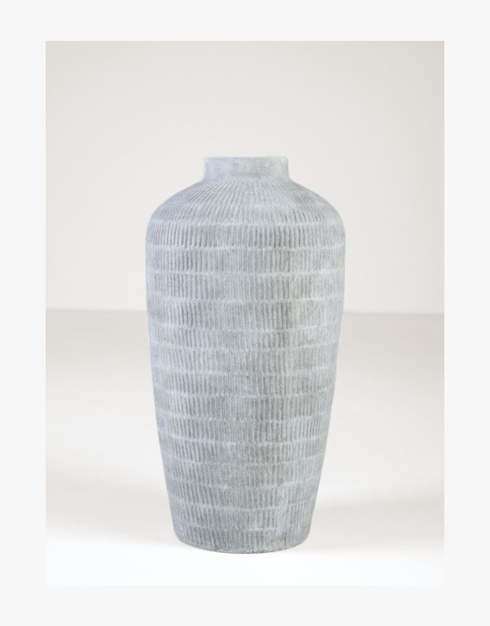 Keraamiline vaas loodusvalge - 31x31x60 cm loodusvalge - 1