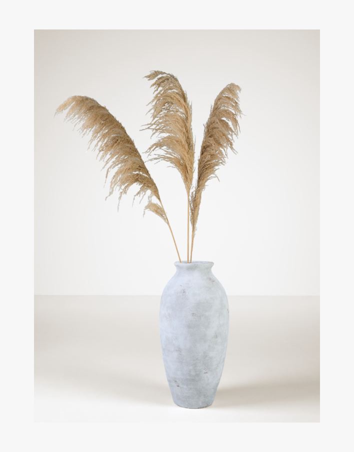 Keraamiline vaas loodusvalge - 30x30x60 cm loodusvalge - 1