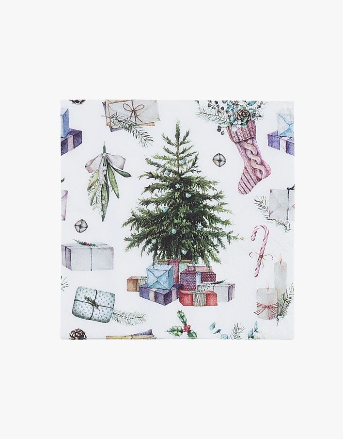 Pabersalvrätikud mitmevärviline - 33x33 cm mitmevärviline - 1