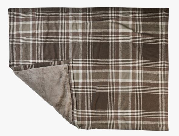Karusnahast pleed mitmevärviline/pruun - 2