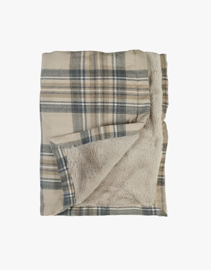 Karusnahast pleed mitmevärviline/beez - 130x170 cm mitmevärviline/beez - 1