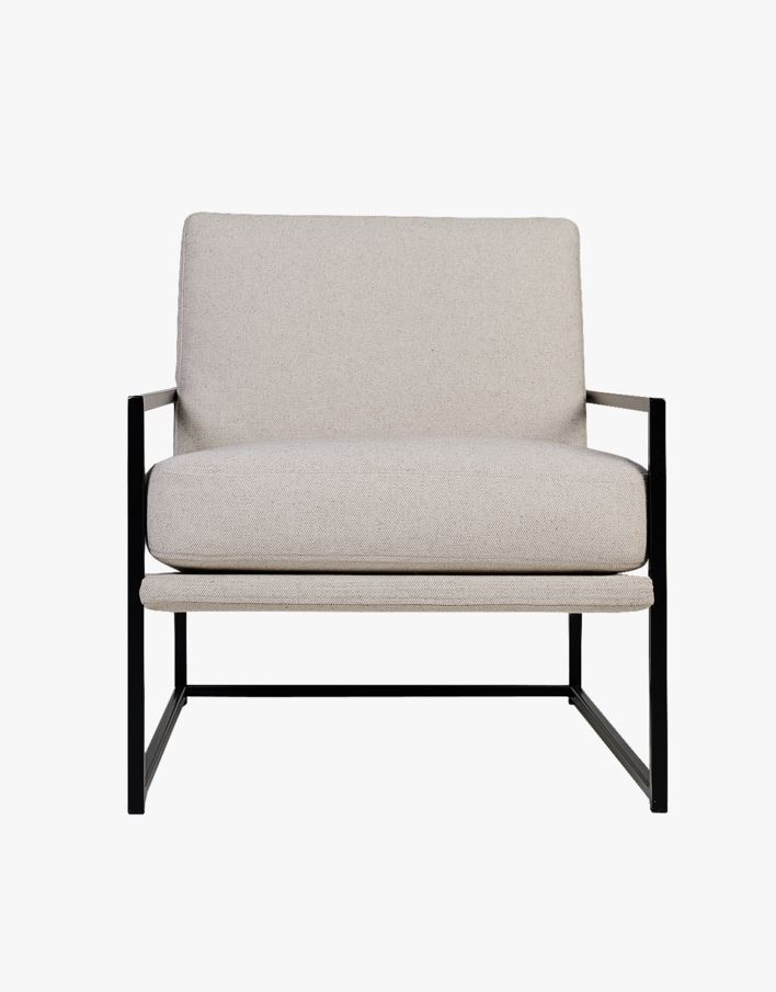 Lounge tool naturaalne toon - 66x86x78 cm naturaalne toon - 1