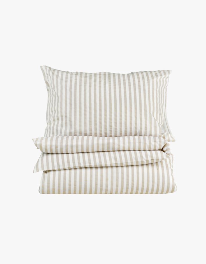 Voodipesukomplekt puuvillane beež - 150x210 cm beež - 1