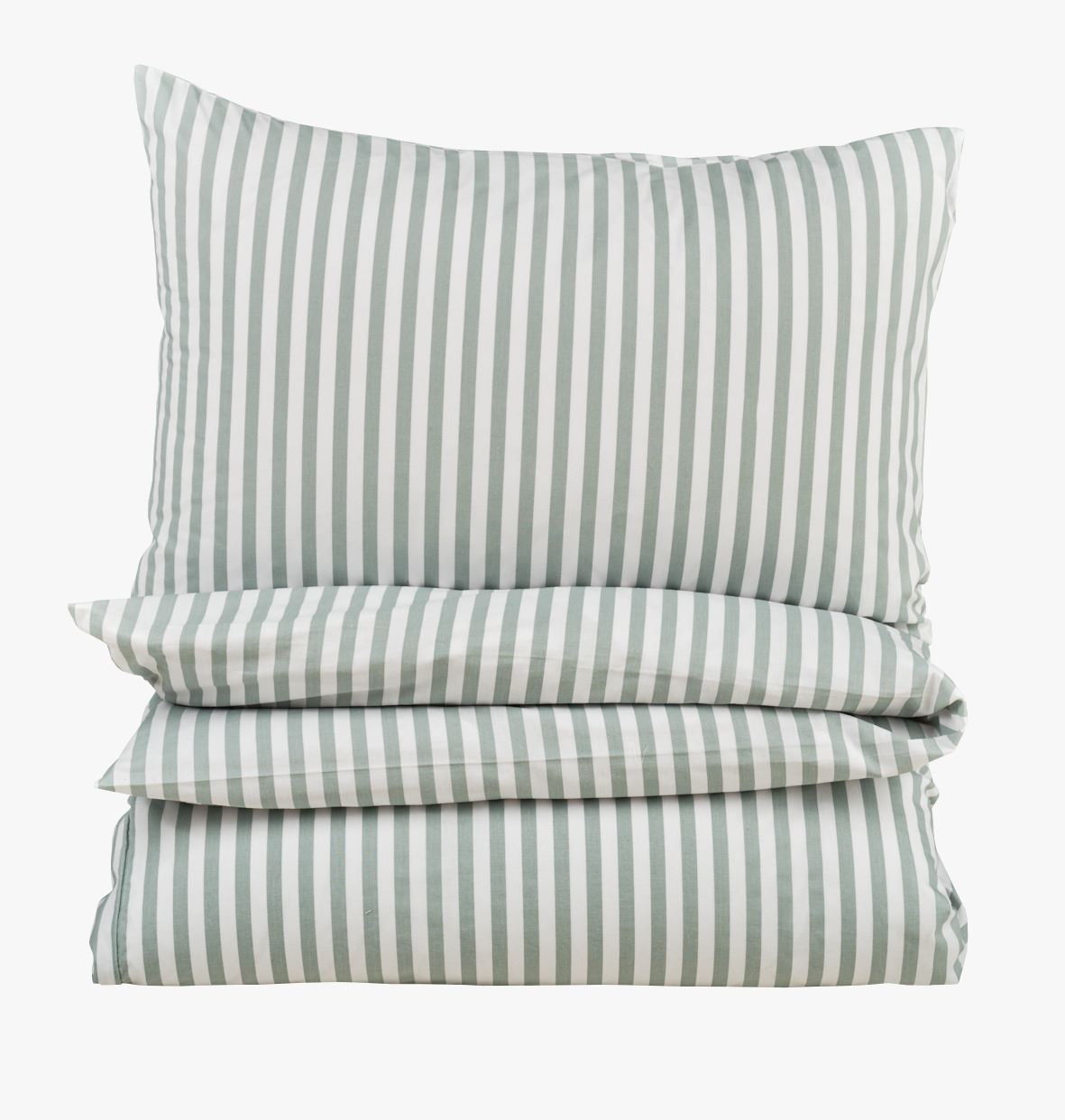 Voodipesukomplekt puuvillane roheline - 150x210 cm roheline - 1