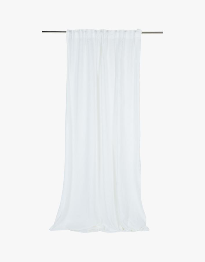Linane kardin valge - 140x250 cm valge - 1