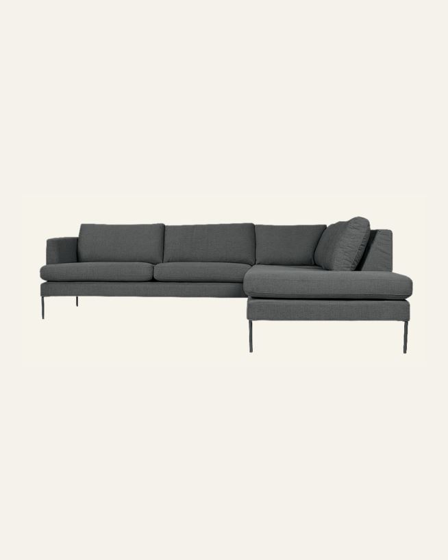 Diivan avatud ots paremal hall - 269x220x80 cm hall - 1