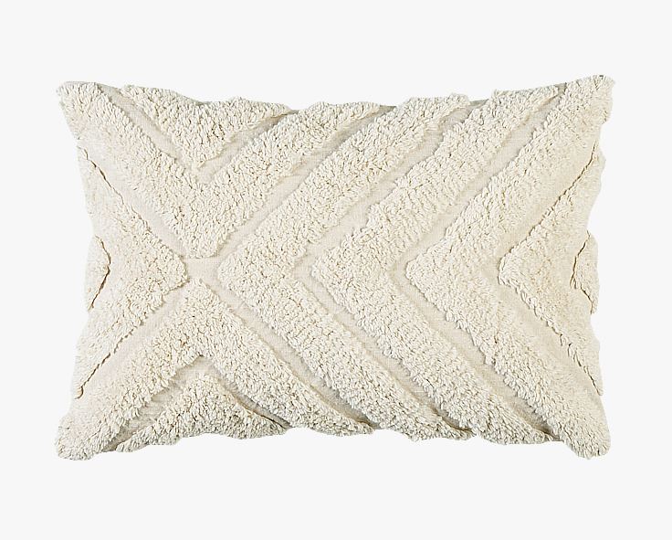 Dekoratiivpadja kate loodusvalge - 40x60 cm loodusvalge - 1