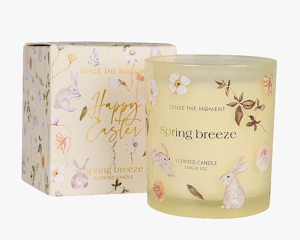 Lõhnaküünal mitmevärviline/kollane - 230 g mitmevärviline/kollane - 1