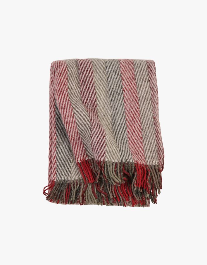 Villapleed mitmevärviline/punane - 130x170 cm mitmevärviline/punane - 1