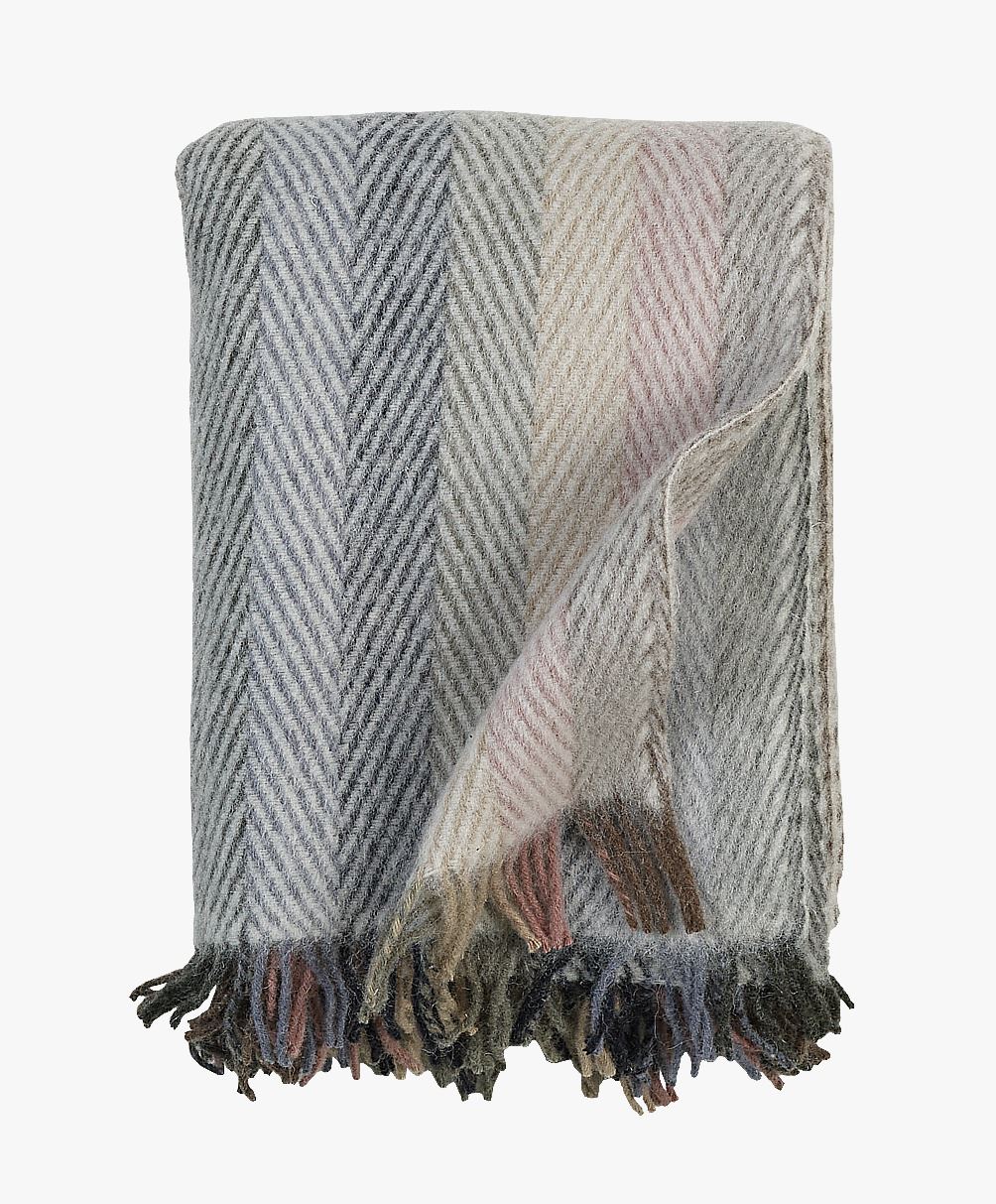 Villapleed mitmevärviline/sinine - 130x170 cm mitmevärviline/sinine - 1