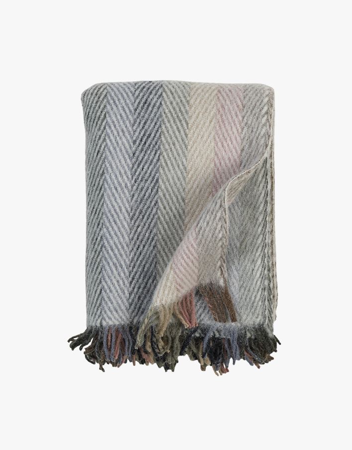 Villapleed mitmevärviline/sinine - 130x170 cm mitmevärviline/sinine - 1