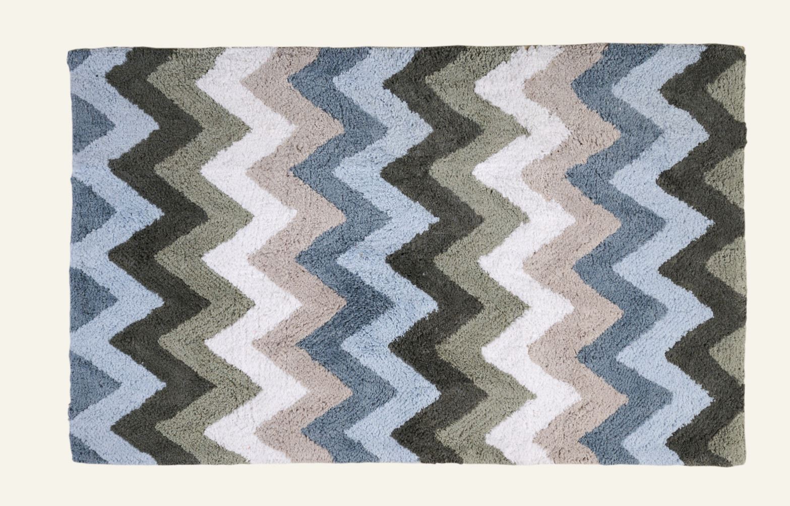 Vannitoamatt mitmevärviline - 55x90 cm mitmevärviline - 1