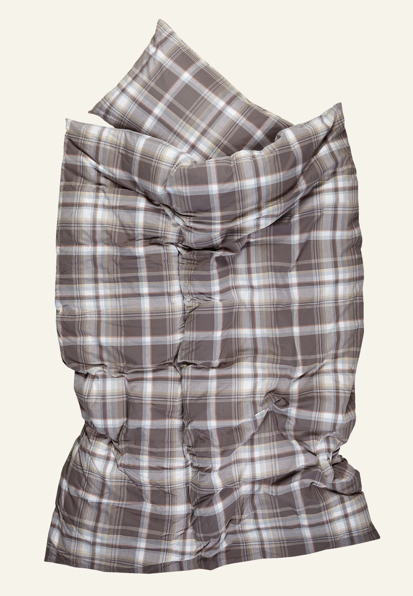 Voodipesukomplekt lõimvärvitud flanell mitmevärviline - 2