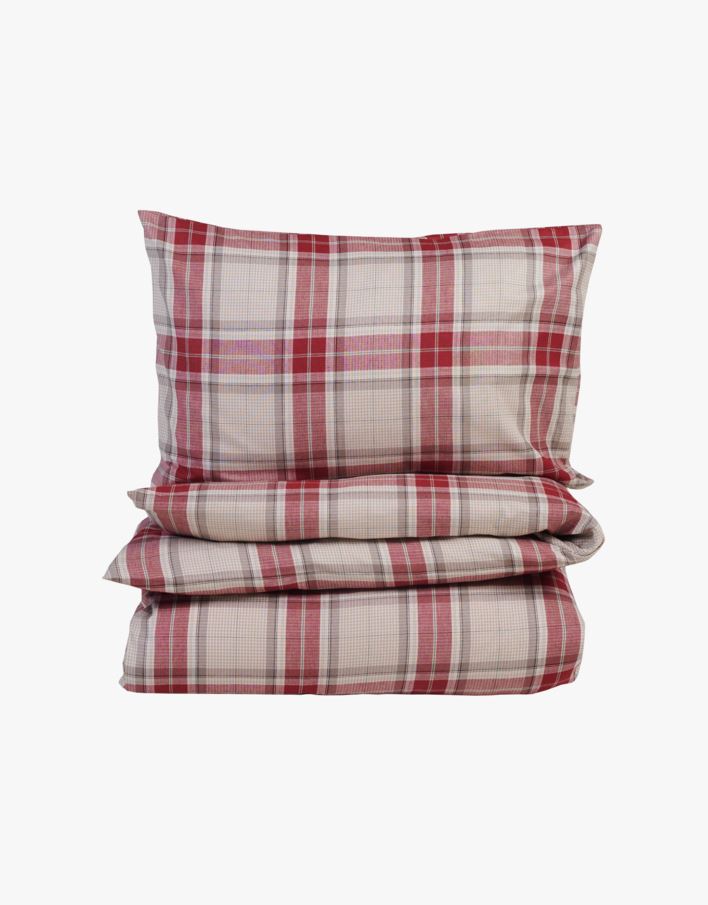 Voodipesukomplekt lõimvärvitud puuvill mitmevärviline - 150x210+50x60 cm mitmevärviline - 1