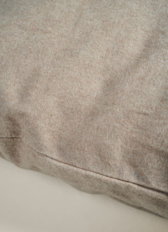 Lõimvärvitud flanellist padjapüür sand - 3