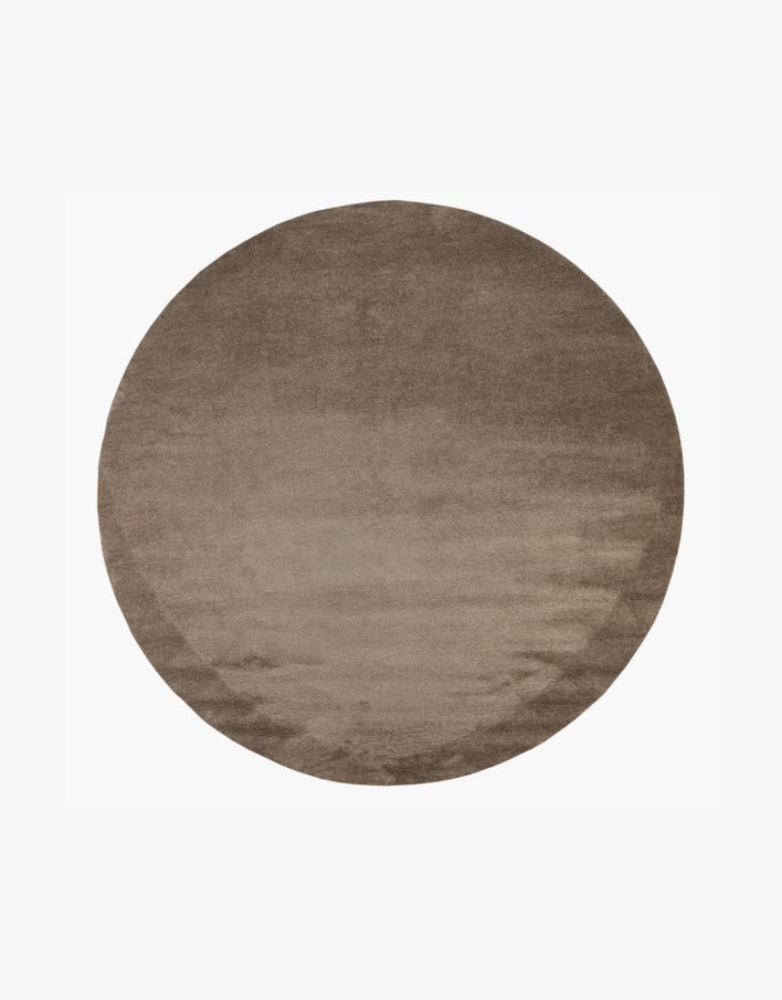 Ümmargune vaip pruun - ø240 cm pruun - 1