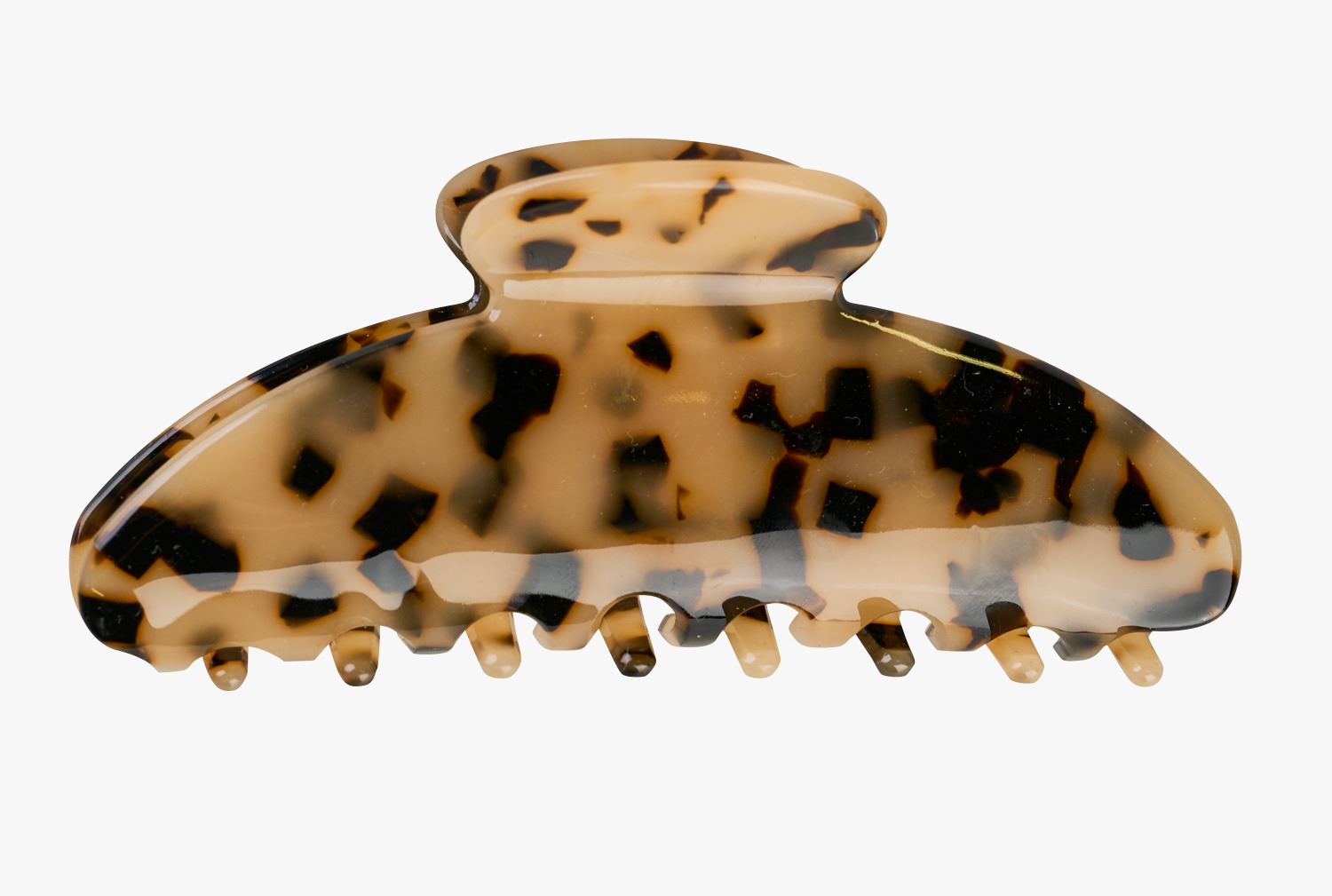 Juukseklamber hele pruun - 4,5x10,2x4,35 cm hele pruun - 1