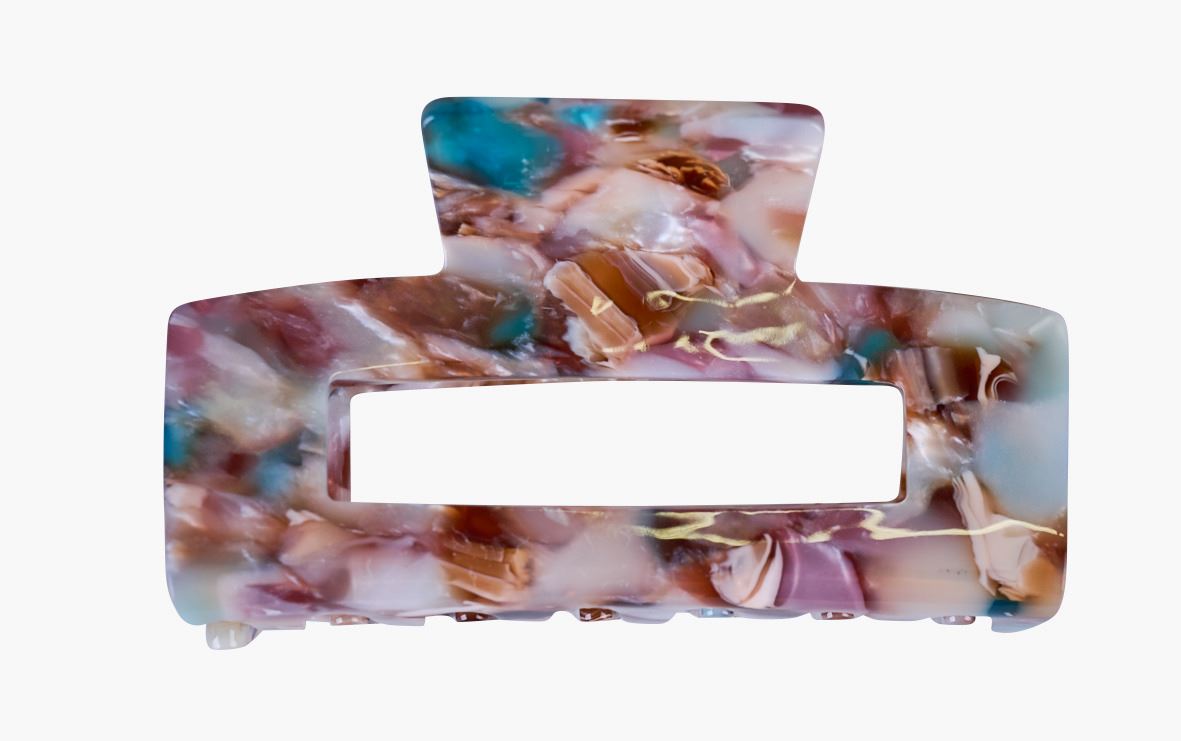 Juukseklamber mitmevärviline - 3,6x7,5x3,9 cm mitmevärviline - 1