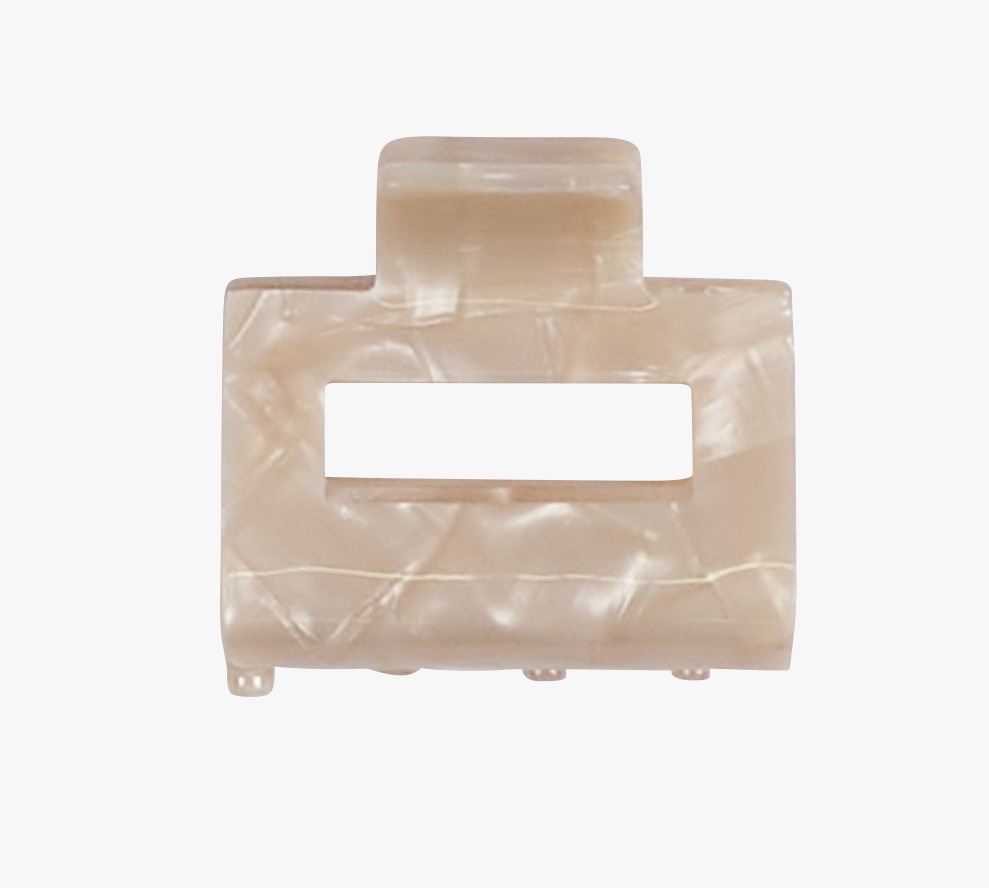 Juukseklamber beež - 3,8x5,1x4,5 cm beež - 1