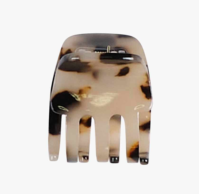 Juukseklamber hele pruun - 4,5x3,4x4,2 cm hele pruun - 1