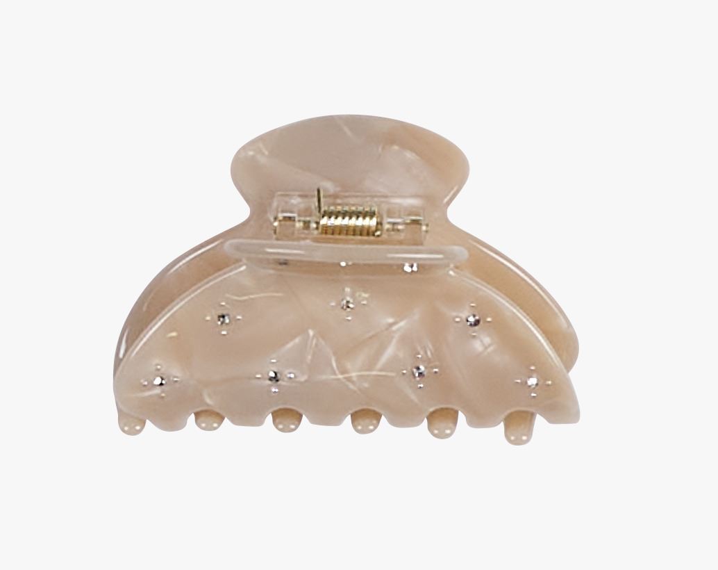 Juukseklamber beež - 4,6x8,6x4,5 cm beež - 1