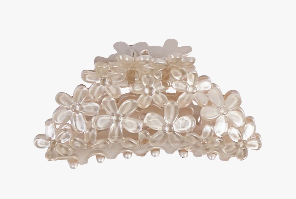 Juukseklamber beež - 4,5x9,7x4,3 cm beež - 1