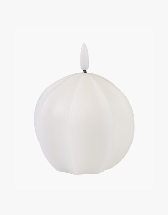 Led-küünal valge - 9,5x9,5x12,5 cm valge - 1