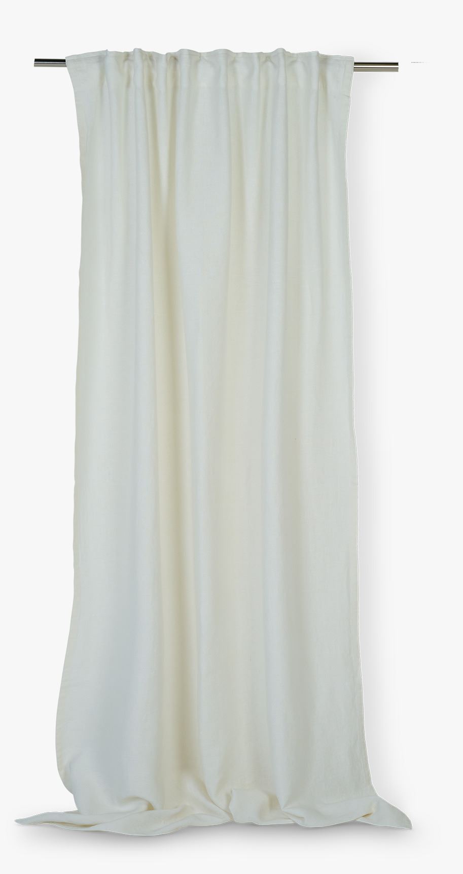 Linane kardin valge - 140x250 cm valge - 1