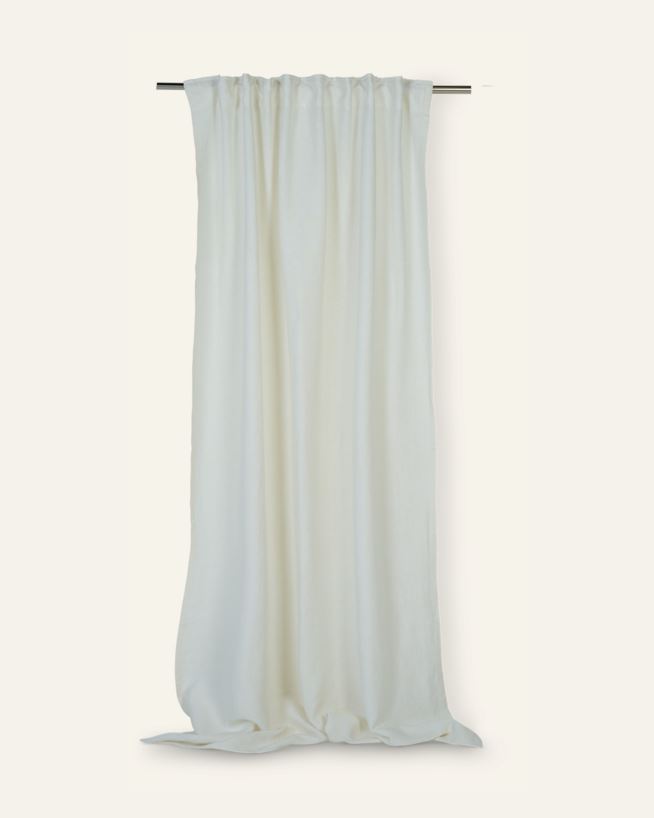 Linane kardin valge - 140x250 cm valge - 1