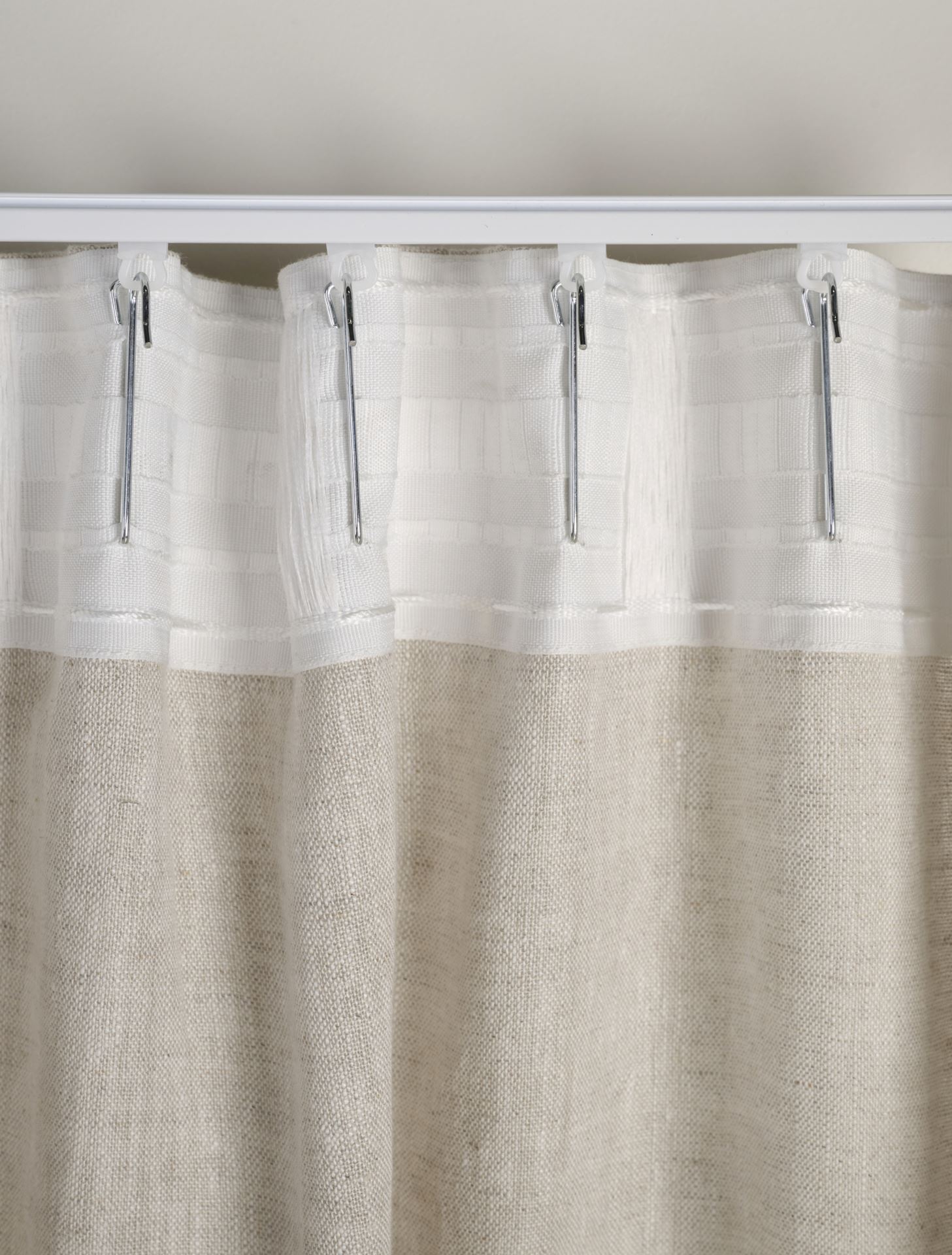 Linane kardin hele beige - 4