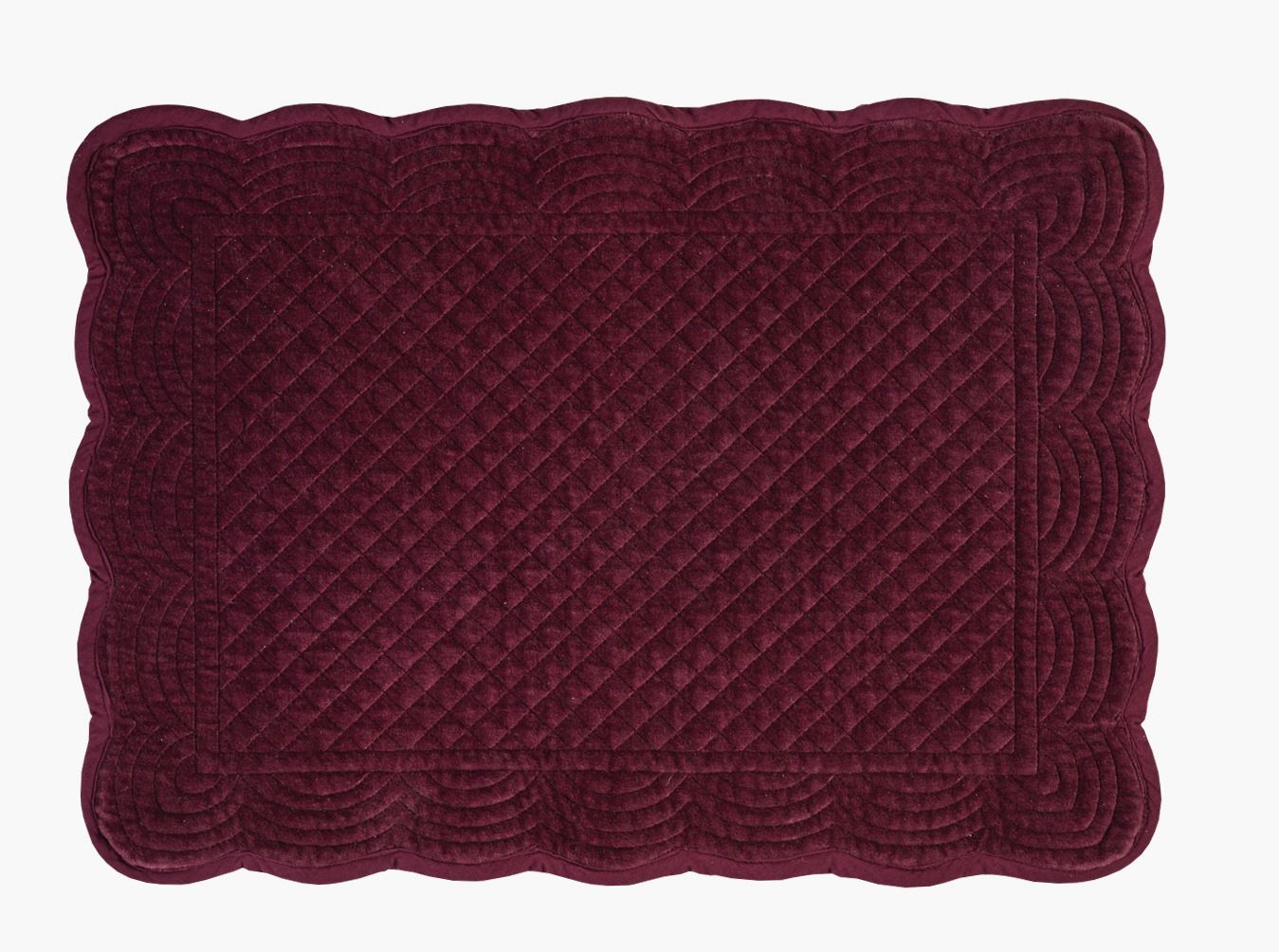 Lauamatt tumepunane - 33x45 cm tumepunane - 1