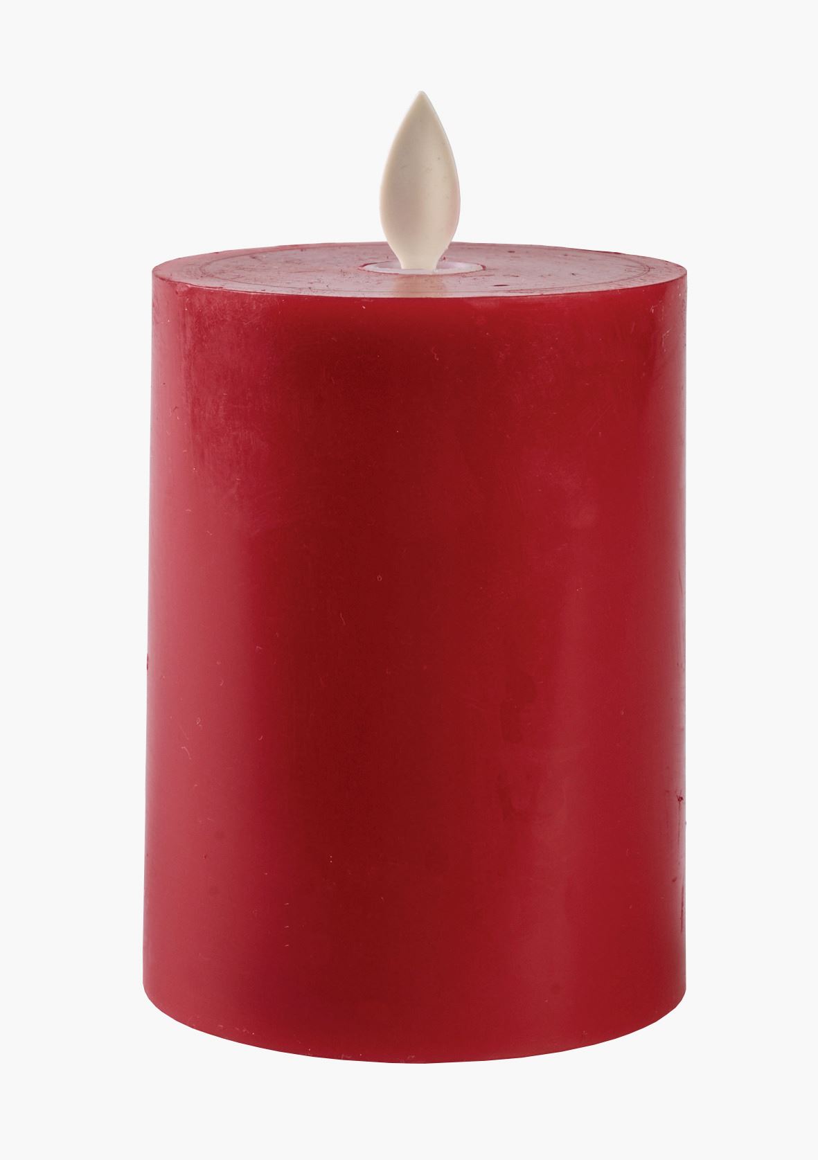 Led-lauaküünal tumepunane - 7,5x7,5x10 cm tumepunane - 1