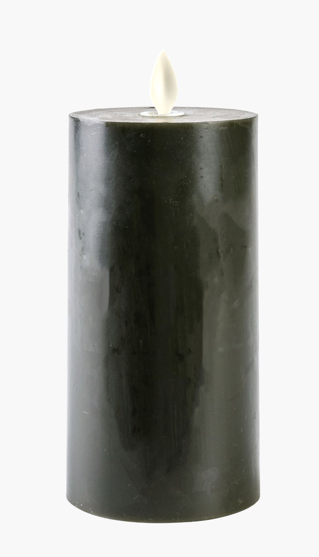 Led-lauaküünal tumeroheline - 7,5x7,5x10 cm tumeroheline - 1