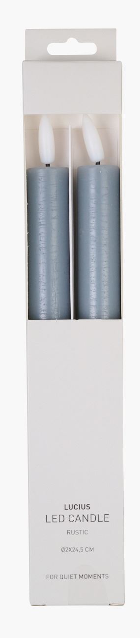 Led- krooniküünal hele sinine - ø2x24,5 cm hele sinine - 1