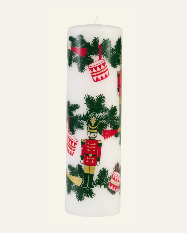 Lauaküünal mitmevärviline/valge - 25 cm ø6,8 mitmevärviline/valge - 1