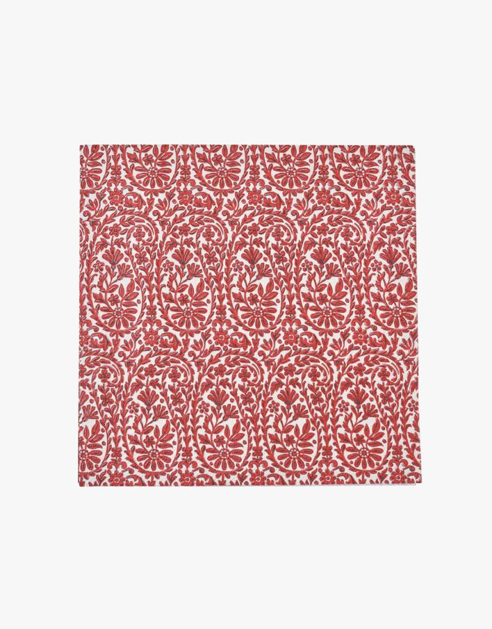 Õhtusöögi salvrätikud mitmevärviline/punane - 40x40 cm mitmevärviline/punane - 1