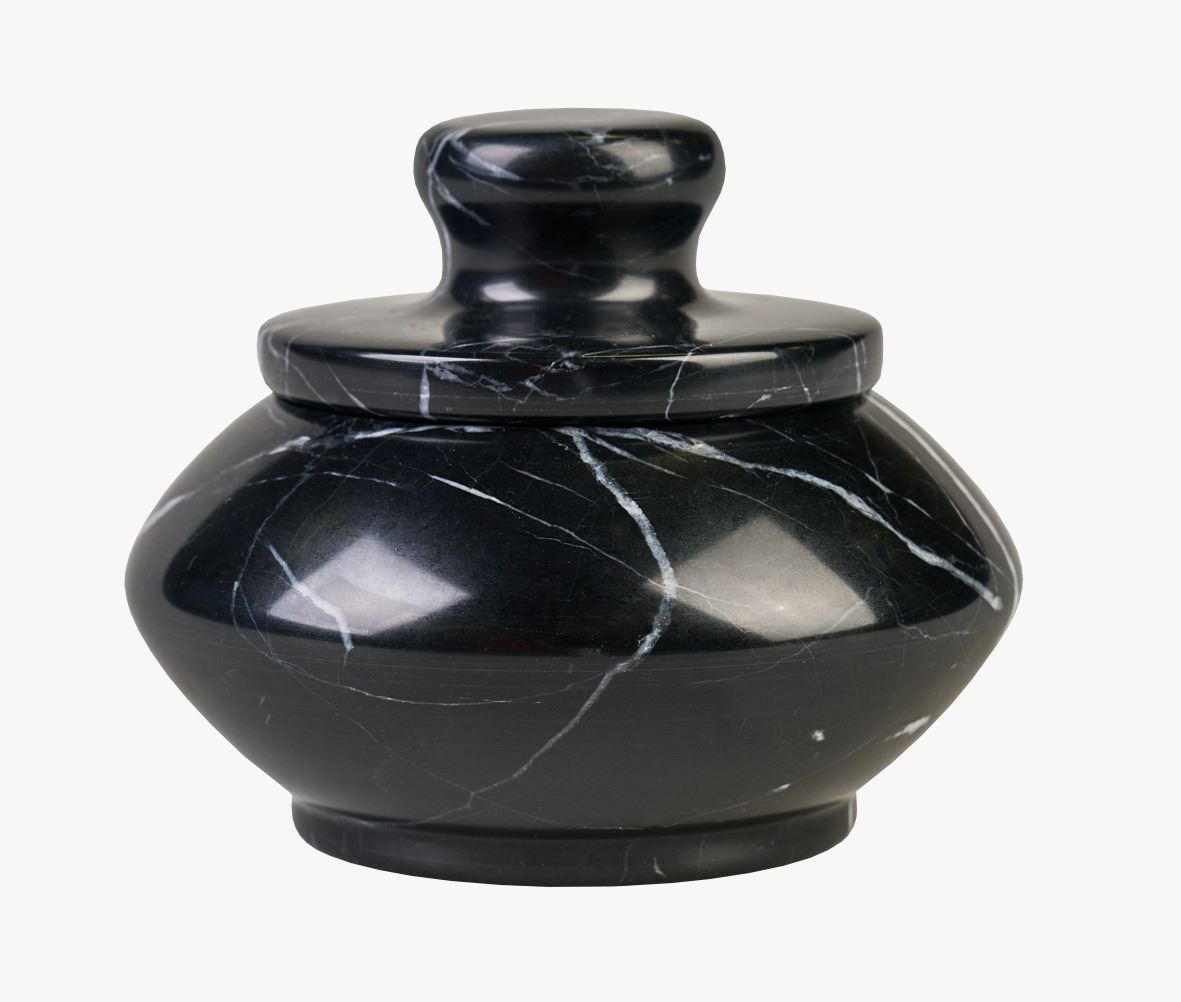 Säilitusnõu must - 10,2x10,2x7,7 cm must - 1