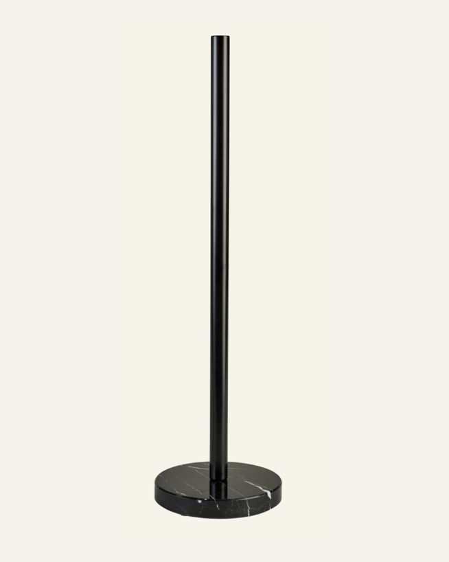 Wc-paberihoidja must - 13,2x13,2x47 cm must - 1