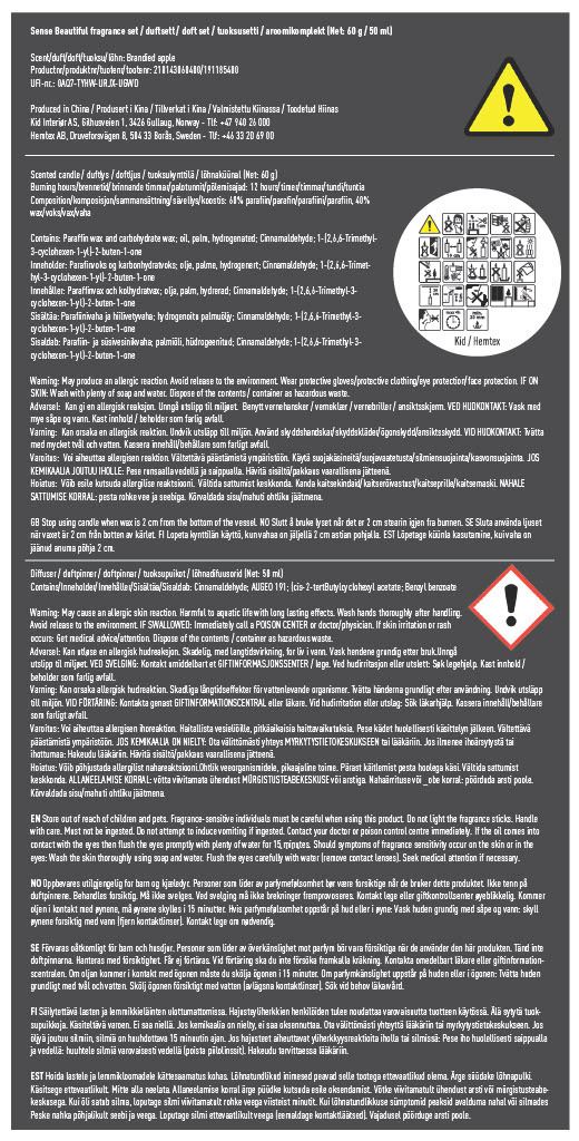 Lõhnakomplekt punane - 2