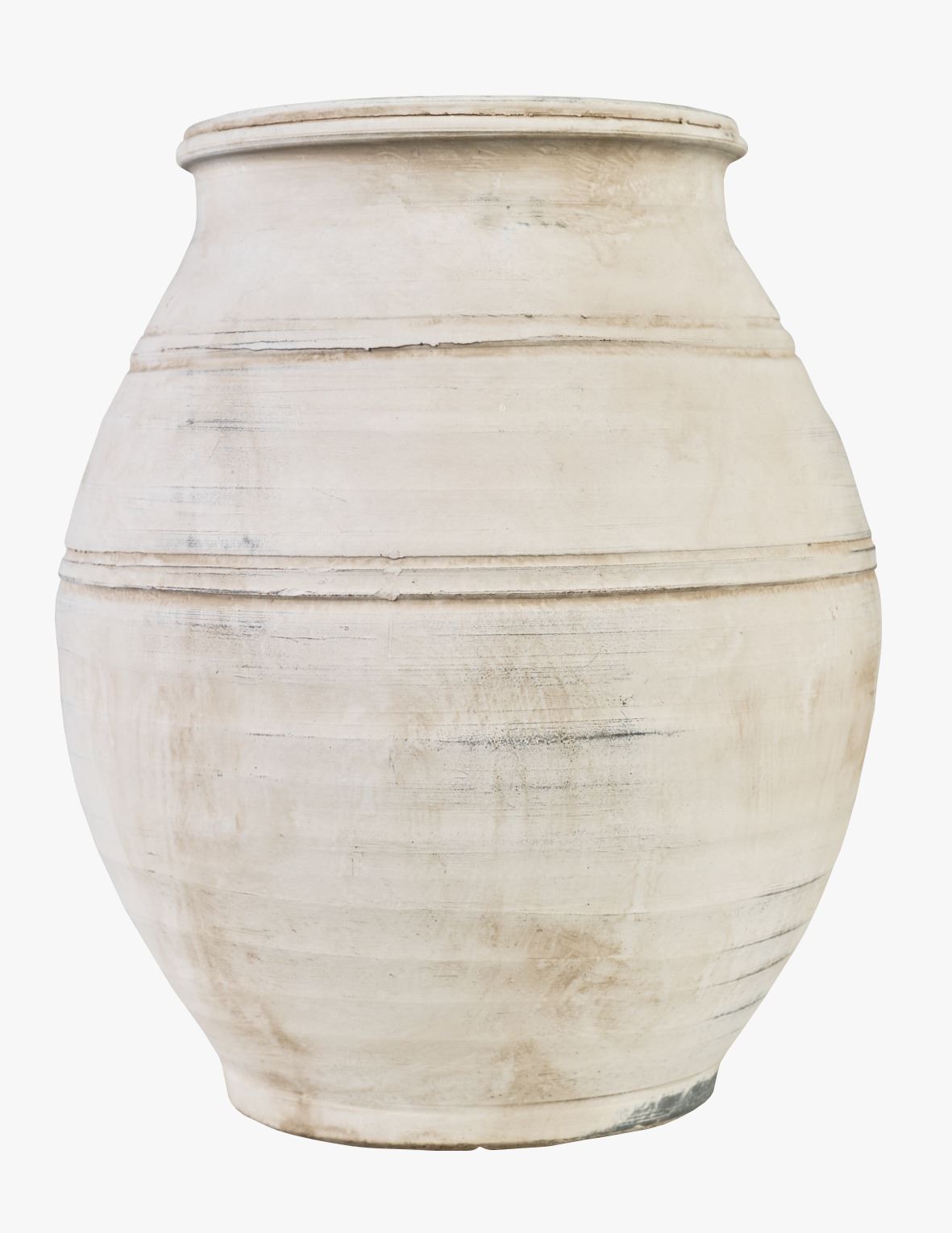 Keraamiline vaas loodusvalge - 50x50x57 cm loodusvalge - 1