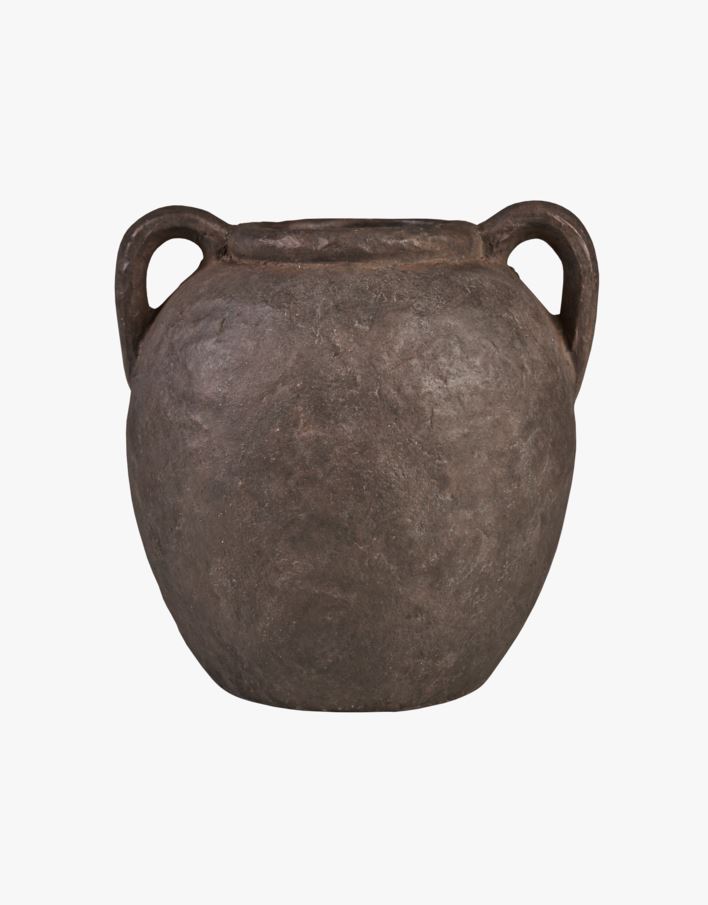 Keraamiline vaas pruun - 25,5x23,5x36 cm pruun - 1